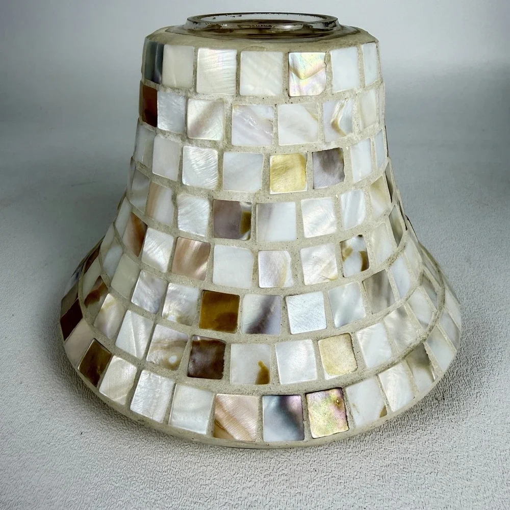 Yankee Candle Mosaic Shade For Jar Candles Mother Of Pearl